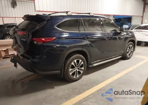 2021 Toyota Highlander Hybrid Xle from USA, damaged, VIN 5TDGBRCH2MS050092